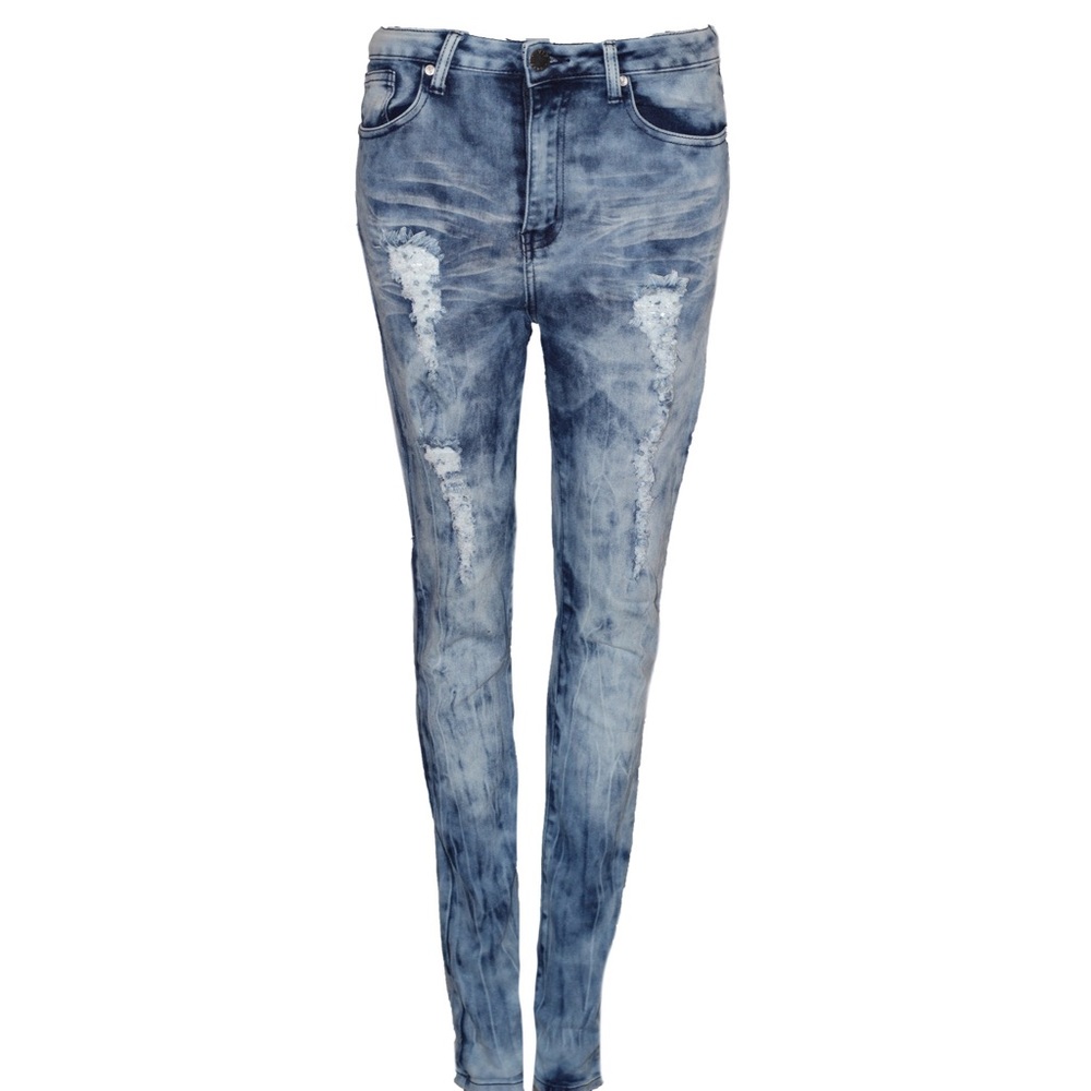 Hi-Low Denim Jeans Size 10